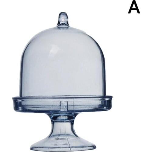 Ps Material Round Creative Transparent Plastic Wedding Candy Box, Diy Candy Cake Dessert Packaging Box