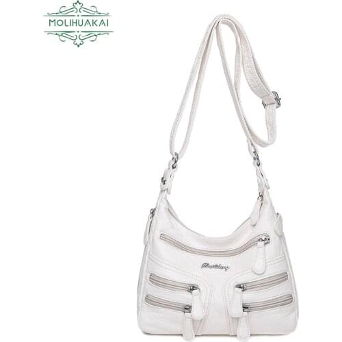 Multi-Layered Pocketssweet Lady Shoulder Bagfashionable Large-Capacity Elegant Girl Messenger Bagmulti-Color Optional Handbag