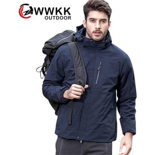 Winter Fleece Soft Shell Fashion Mens Mountaineering Jackets Climbing Camping Skiing Trekking Snow Clothing Male Hiking Jacket