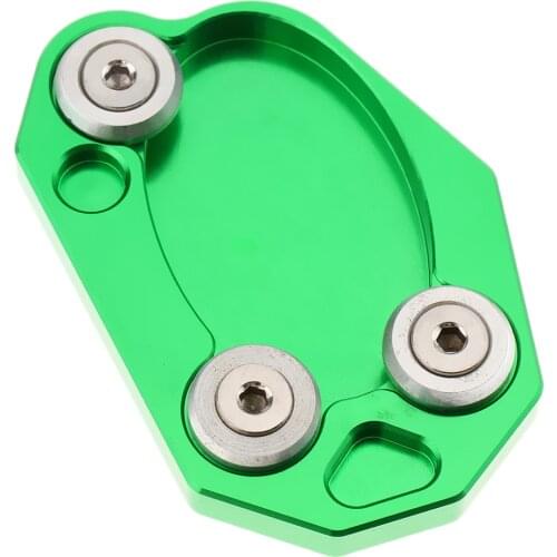 Motorcycle Gear Pad Kickstand Foot Side Stand, Rugged Durable Extension Pad for Kawasaki Z800 Z1000SX ER6