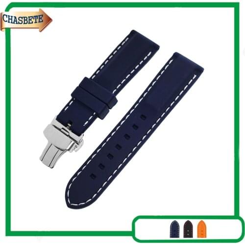 Silicone Rubber Watch Band for Samsung Gear S3 Classic / Frontier 22mm Men Women Resin Loop Strap Belt Wrist Bracelet Black