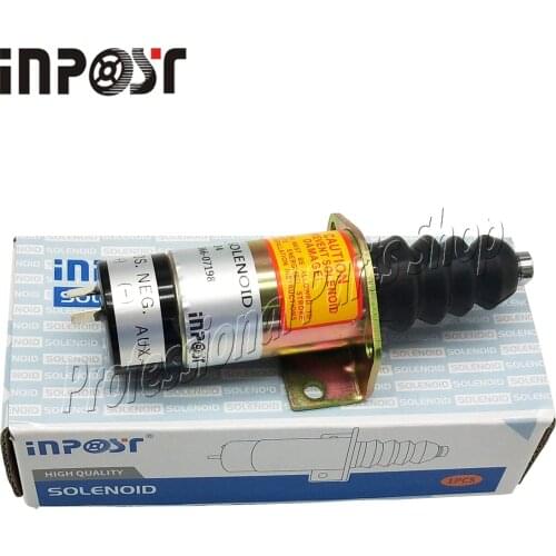 Fuel Solenoid 1502 24V for LPW LPWS LPWT Engine Genset 366-07198 1502-24C7U2B2S1 SA-3405-T