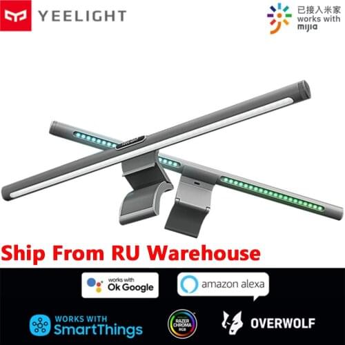 Original Yeelight Screen Light Bar Pro Gaming Version Screen Hanging Light Compatible Razer Chroma OverWolf Work With Mijia APP