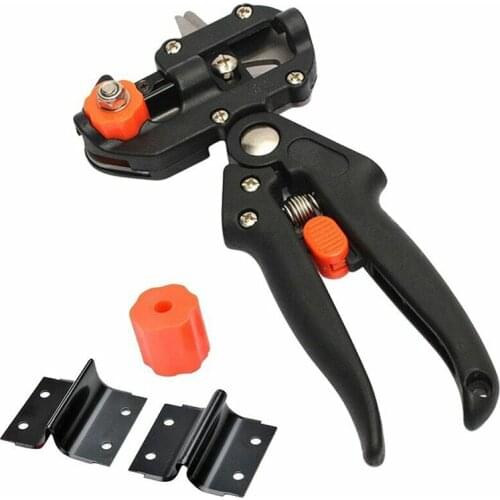 Stainless Steel Trimmer Fruit Tree Grafting Device With 3 Blades Professional Nursery Grafting Knife Pruning Shears Garden Tool