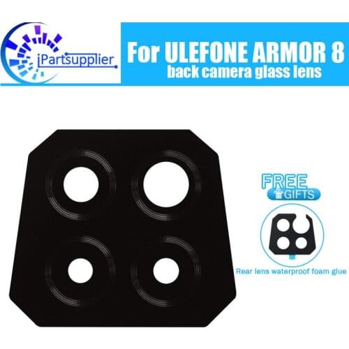 ULEFONE ARMOR 8 Large Back Camera Glass Lens 100% Original New Rear Camera Glass Lens Replacement For ULEFONE ARMOR 8