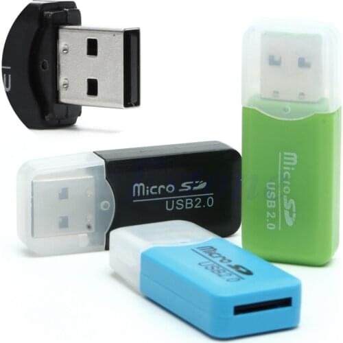 1PC USB 2.0 High Speed TF T-Flash Memory Card Reader Adapter 16G 32G