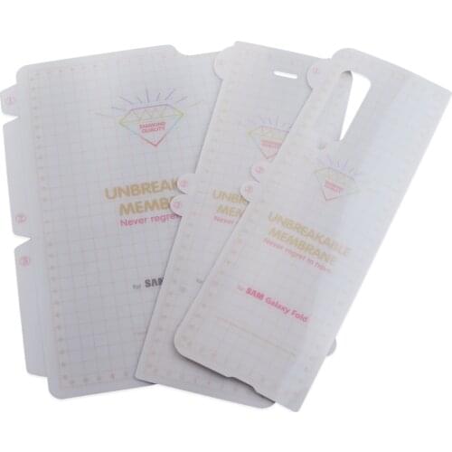 Memory Protective Hydrogel UNBreakable Film for Samsung Galaxy Fold 2 3 Front Back HD & Matte Soft Full Cover Screen Protector