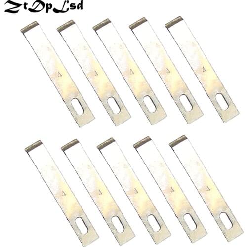 ZtDpLsd 10Pcs #04 Scalpel Cutting Engraving Craft Sculpture Knife Wood Carving Graver Mobile Phone Repair DIY Tool PCB Repair