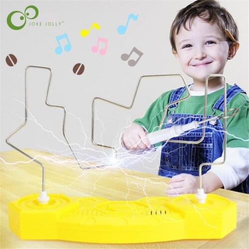 1Set Kids Collision Electric Shock Toy Education Electric Touch Maze Game Party Funny Game Children Kids Study Supplies Toys YJN