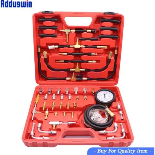 2 sets TU-443 Universal Car Diesel Fuel Pressure Gauge Tester Sensor Kit Auto Manometer Engine Testing Fuel Injection Pump
