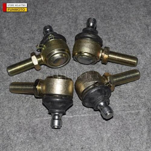 4 pieces steering tie rod end /ball joint for XT650GK/KINROAD 650 BUGGY