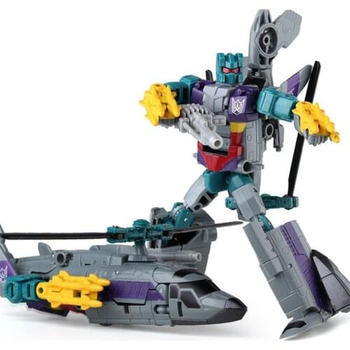 Haizhixing 5 in 1 Transformation Devastator toys boy Anime Action Figures Robot Car Truck Aircraft tank Military Model kids gift