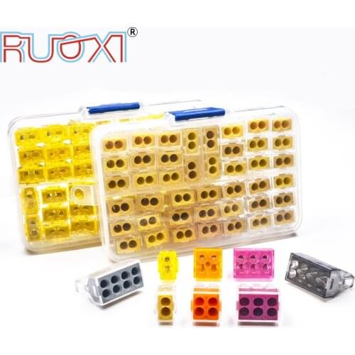 Compact in-line Cable Connector, Junction Box, Wiring Connector, And Wire Connector 102/104/106/108 18-14AWG