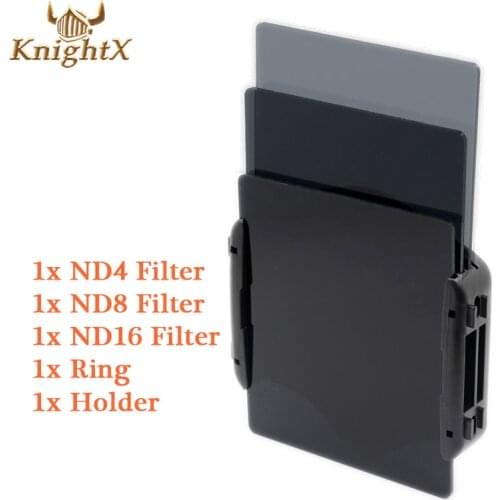 KnightX 49 52 55 58 67 77 mm lens camera nd Color filter Kit Cokin P Series Ring Adapter Holder For Canon EOS 1100D 60D 70D 600D