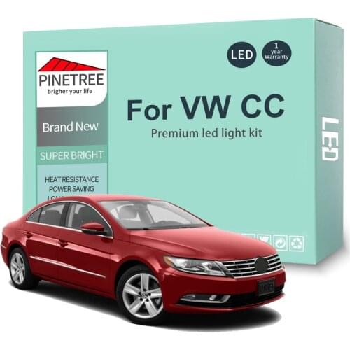 Led Interior Light Kit For Volkswagen VW CC 2009-2015 2016 2017 Dome Map Light Canbus No Error