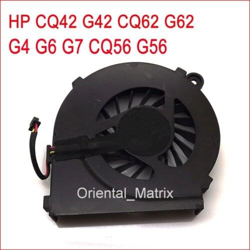 Free Shipping New IKPO 646578-001 Cooler Replacement For HP CQ42 G42 CQ62 G62 G4 G6 G7 CQ56 G56 Laptop CPU Cooling Fan