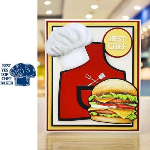 Chef’s Hat Metal Cutting Dies for Scrapbooking and Card Making New 2019 die cuts