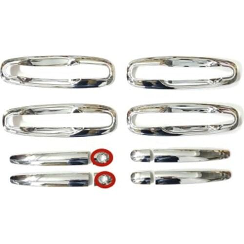 ABS Chrome Exterior Door Handle Cover Door Handle Bowl Trim For Chevrolet Optra Lacetti Daewoo Nubira 2005-2016 Car Styling