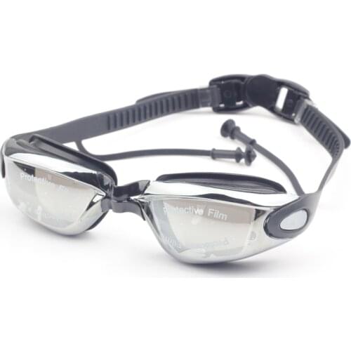 Adults Myopia Swimming Glasses Earplug Waterproof Arena Optical Natacion Swim Eyewear Anti Fog Prescription Diving Goggles