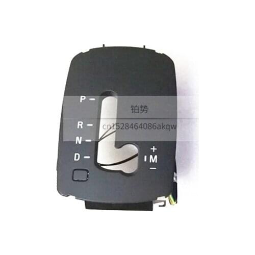 Car shift lever panel 2004-vol vos40 v40 v50 C70 C30 s50 Shift lever seal cover trim plate with line