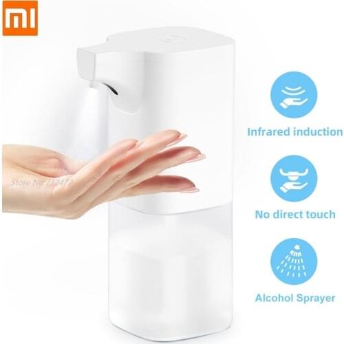 For Xiaomi Portable smart sensor automatic alcohol disinfection sprayer 350ML Induction atomizer for school hospital office home