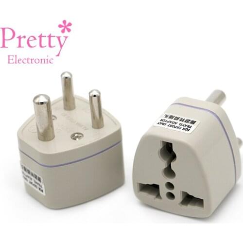 Portable Universal Plug to Small South Africa Plug AC Power Outlet Adapter Converter Socket Travel Converter 2500W High Power