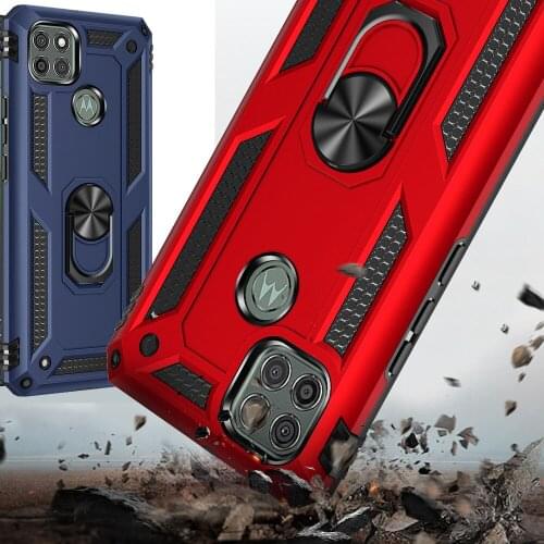 Drop resistance Military Rugged Case For Motorola Moto G9 Power Armor High impact Shock proof Shield Cover