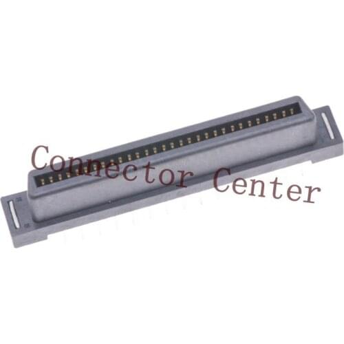 SCSI Connector 1.27mm Pitch 60Pin 180 Degrees Vertical Female Compatible With Molex 15-92-1460