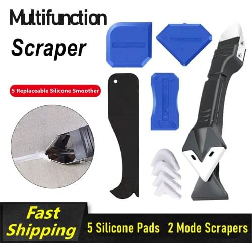 Silicone Scraper Caulking Grouting Sealant Finishing Clean Remover Tool Kit Set Caulk Finisher Sealant Scraper #20