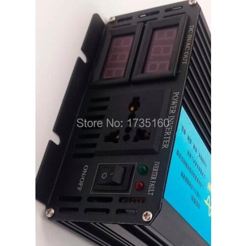 3000W peak 1500W zuivere sinus omvormer 12v 220v 1500w pure sine wave solar inverter