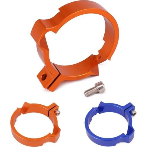 Exhaust Flange Guard Outlet Pipe Clamp Adaptation For KTM XC SX XCW XC-W Six Days XC-W TPI 250 300 2017 2018 2019 2020