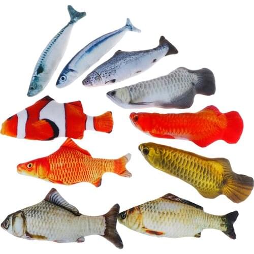Funny Stuffed Fish Plush Stuffed Animal Toys Simulation Carp Kids Plush Toy Nice Pillow Baby Kids Room Decoration Birthday Gift