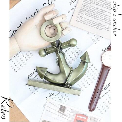 1PC Boat Anchor Model Iron Retro Vintage Decoration Home Decor Accessories Cafe Bar Party Ornaments Craft Art Gift JL 255