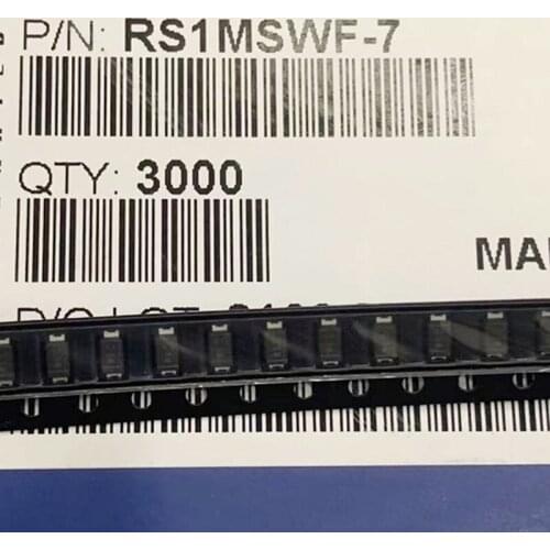 RS1MSWF-7 DIODE RECT STD 1000V 1A SOD123F fast