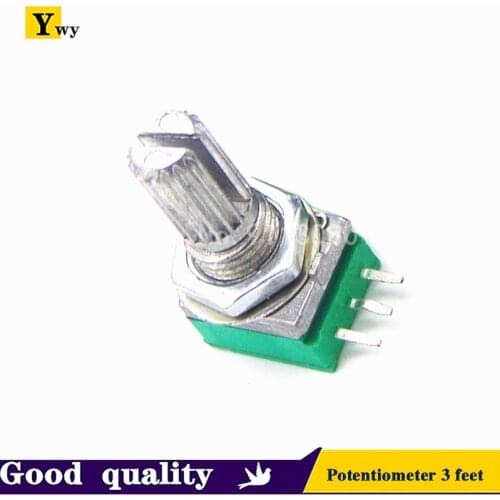 5PCS/LOT Single potentiometer RV097NS B5K B10K B20K B50K B100K 3 Pin
