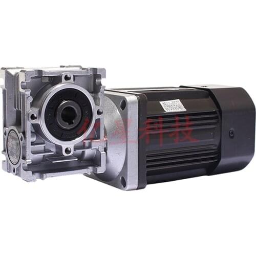 220V 380V Deceleration Motor Rv030 Turbine Worm Gear Motor 40w / 60w / 120w / 250w