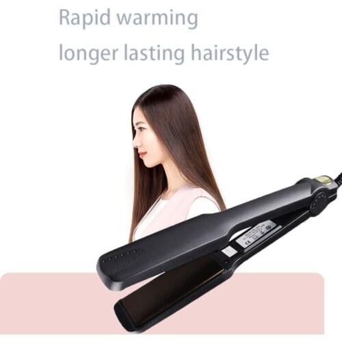 Women Electric Hair Straightener Hair Heating Plate With Fast Warm-up Thermal Performance Tourmaline Ceramic Irons Styling Tools