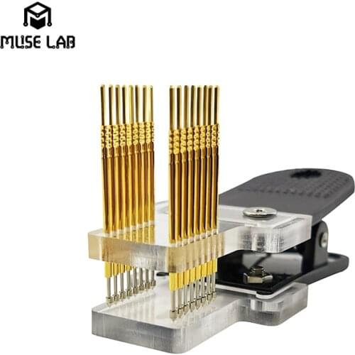 ESP8266 Probe Clip Probe Tool Programming Download Burning Debugging Inspection Fixture Tool for ESP-07 / 12E / 12F Modules