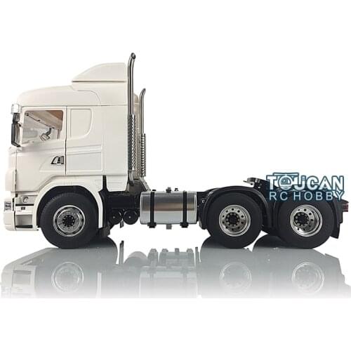 Hercules DIY 802B Sca Cabin LESU 6*6 Metal Chassis 1/14 RC Tractor Truck W/ Motor Servo Model THZH0587-SMT3