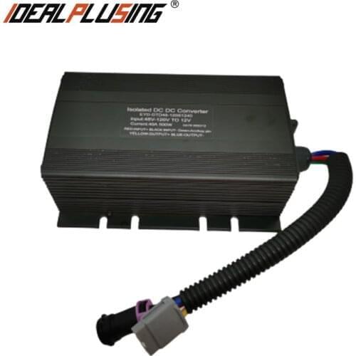 Isolated DC DC 60V-120V 72V 84V 96V 108V to 48V step-down converter 15A 20A 25A for car various vehicle system modification