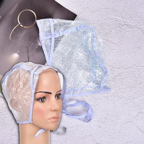 2pcs/set Hair Dyeing Cap Hook Brush Coloring Highlighting Tinting Cover Protector DIY Use Hair Tools Hair Styling Accessories