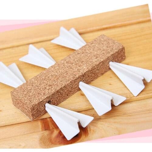 6pcs/set 4x2cm Creative Airplane Shape Mini Pin Office Message Board Pushpin Book Thumbtack Cork Wall Pushpin Home Accessory
