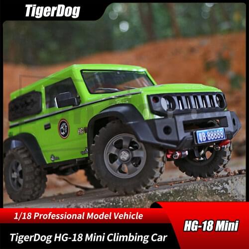 1/18 TigerDog HG-18 Mini Climbing Car RC Professional Remote Control 4WD Electric Model Vehicle Adult Childrens Toys