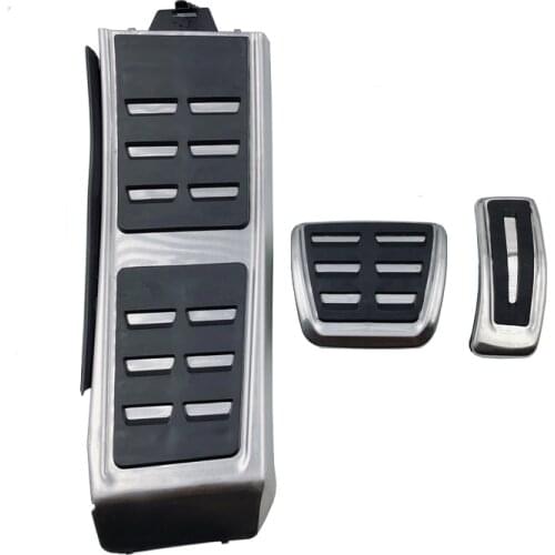 For Porsche Macan 2019 2020 2021 Car Fuel Gas Brake Pedal Pad Cover Car Styling Accessories LHD No Drilling Pedals