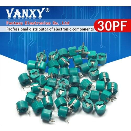 20pcs 30P 30PF 6mm JML06-1 DIP trimmer Adjustable capacitor