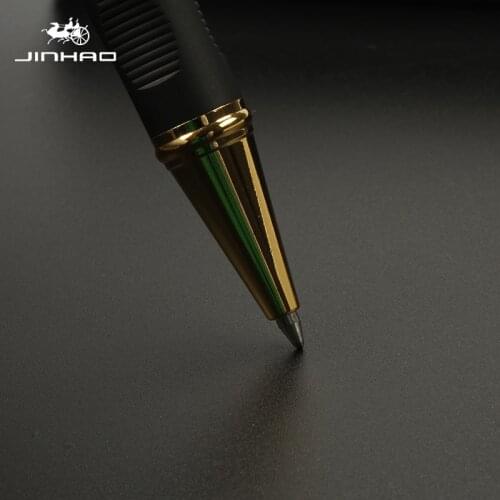 1Pcs Jinhao X450 Smooth Writing Rollerball Pen with 0.7mm Black Refill High Quality Metal Ink Pens for Student Office Supplies