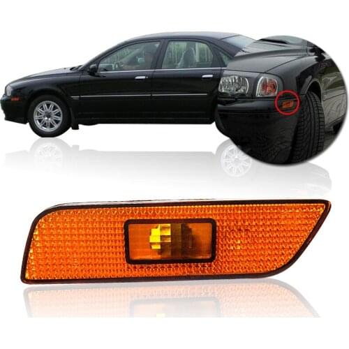 CAPQX Turn Marker Signal Light Fender Side lamp For VOLVO S80 S60 1999-2006 Turn Signal Lamp