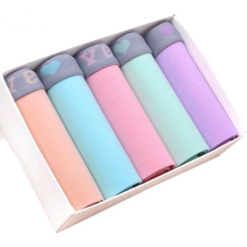 ZJX 5Pcs/lot Sexy Women Panties Cotton Girl Briefs UnderwearCute Letter Sexy Seamless Lingerie for Women Plus Size XXL