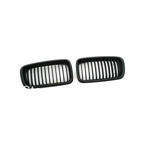 Replacement Euro Style Matte Black Front Grille For BMW E38 99-01 7 Series