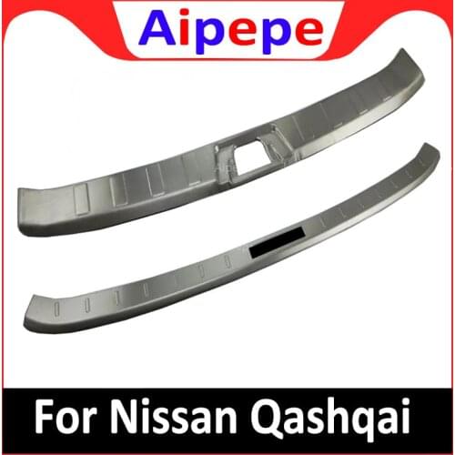 FOR NISSAN QASHQAI 2016 2017 2018 J11 REAR BUMPER PROTECTOR OUTER INNER CARGO DECK PANEL COVER BOOT SILL PLATE ACCESSORIES